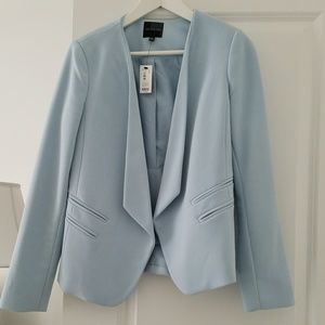 The limited, blazer, light blue, NET, size small,